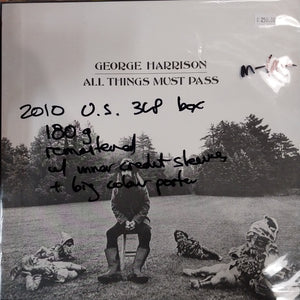 GEORGE HARRISON - ALL THINGS MUST PASS (USED VINYL 2010 U.S. 3LP M- M-)