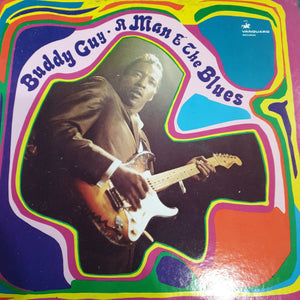 BUDDY GUY - A MAN AND THE BLUES (WHITE LABEL PROMO) (USED VINYL 1968 US EX-/EX-)