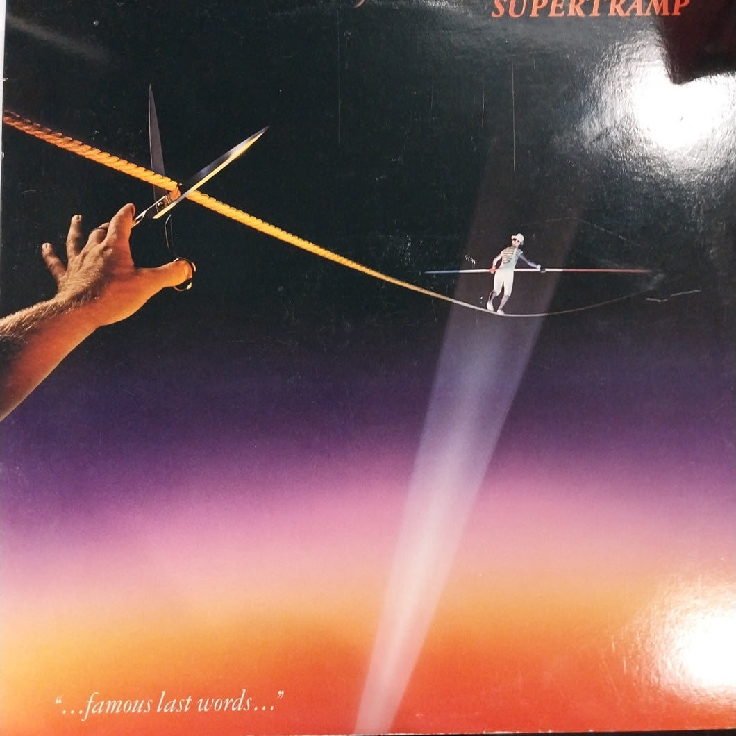 SUPERTRAMP - FAMOUS (USED VINYL 1982 U.S. M- EX)