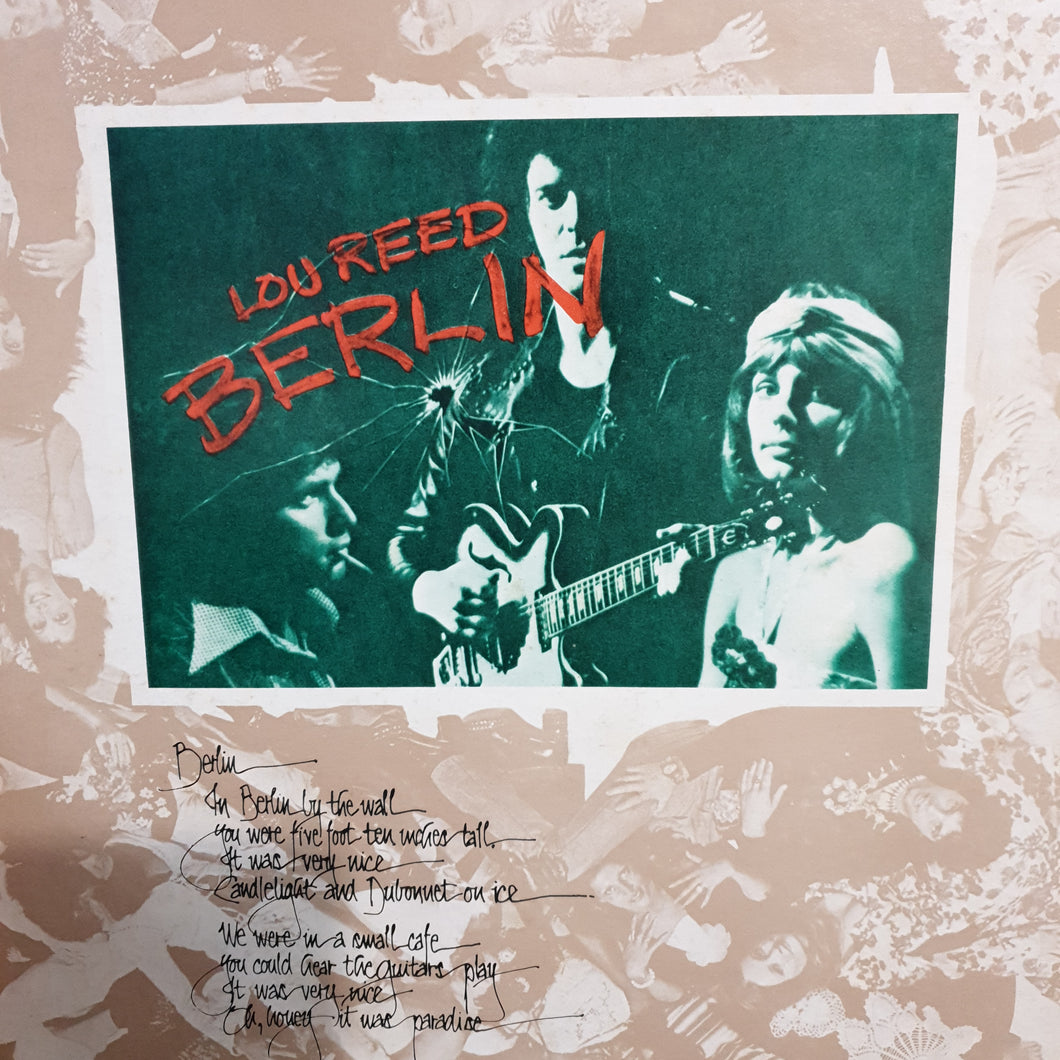 LOU REED - BERLIN (USED VINYL 1980 JAPANESE EX+/EX)