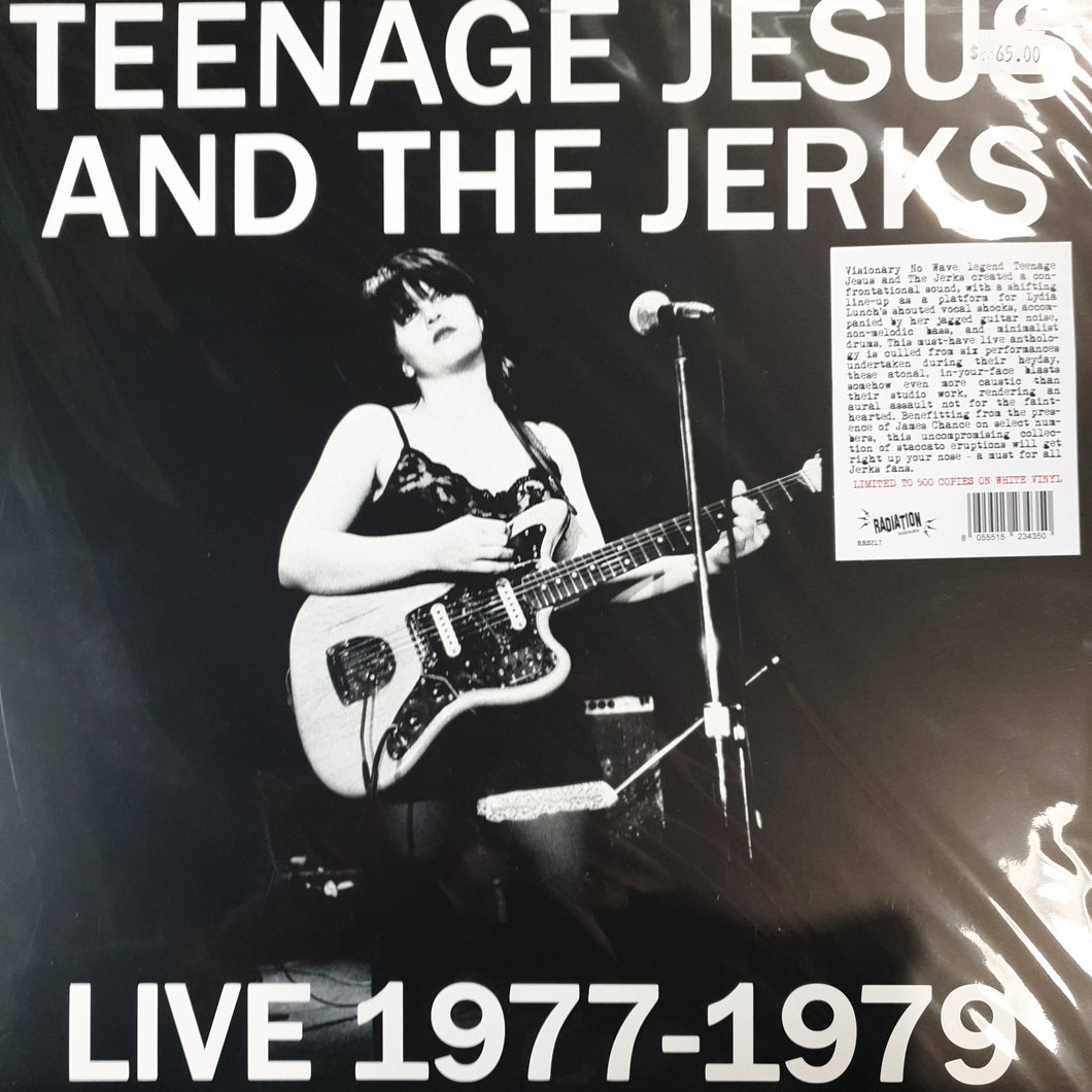 TEENAGE JESUS AND THE JERKS - LIVE 1977-1979 (WHITE COLOURED) VINYL