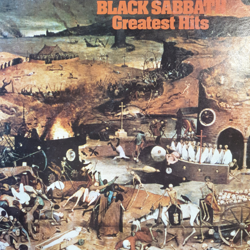 BLACK SABBATH - GREATEST HITS (USED VINYL 1977 AUS EX+/EX)