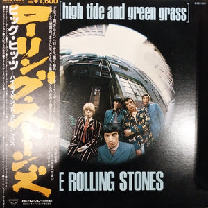 ROLLING STONES - HITS, HIGH TIDE AND GREEN GRASS (USED VINYL 1976 JAPAN M- M-)