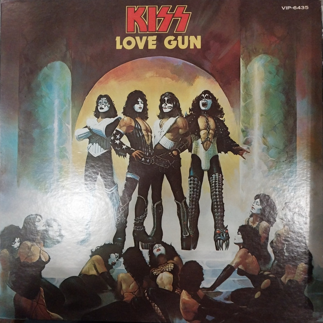 KISS - LOVE GUN (USED VINYL 1977 JAPAN EX- EX+)