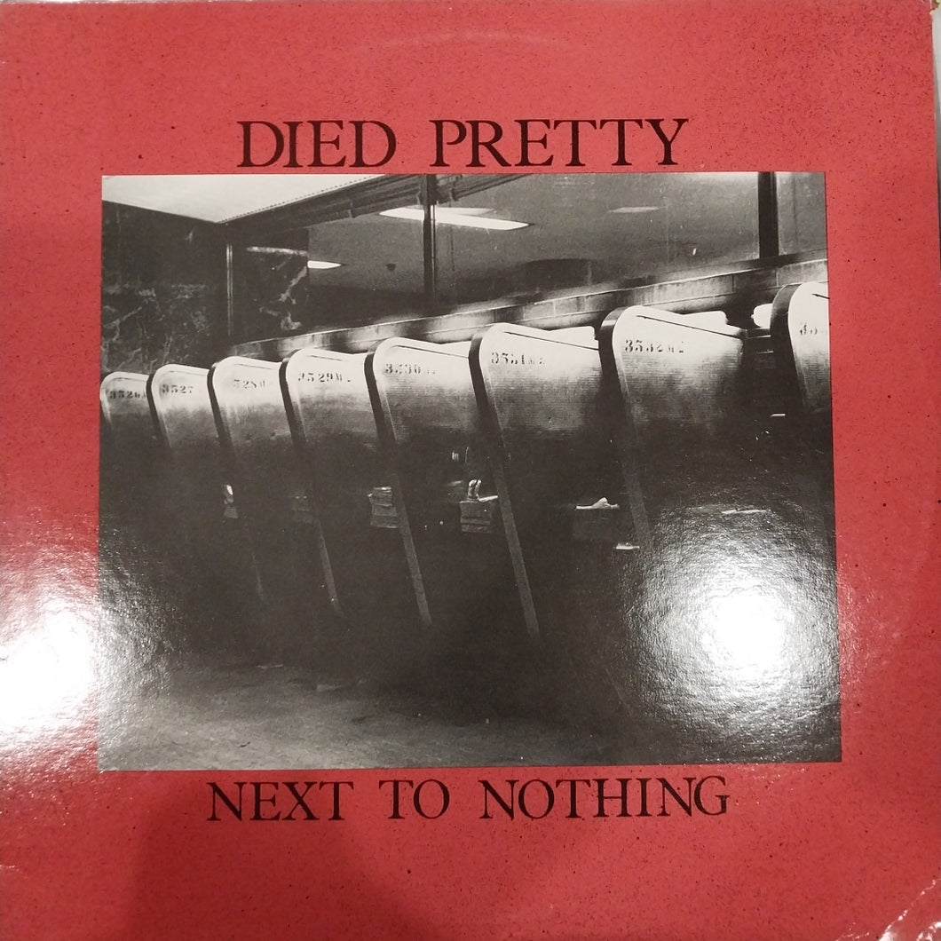 DIED PRETTY - NEXT TO NOTHING (USED VINYL 1985 U.K. EP M- EX)