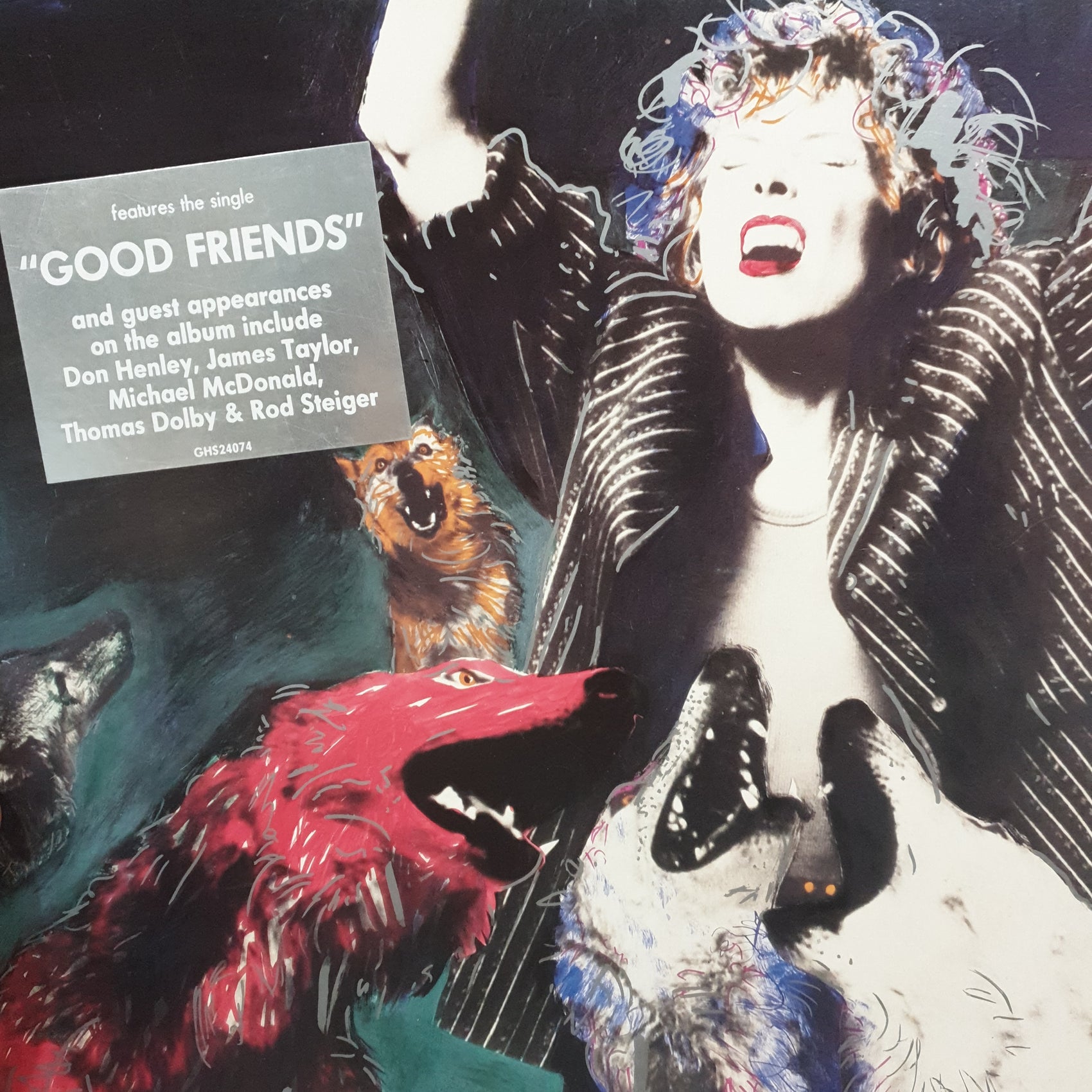 JONI MITCHELL - DOG EAT DOG (USED VINYL 1985 AUS M-/EX+)
