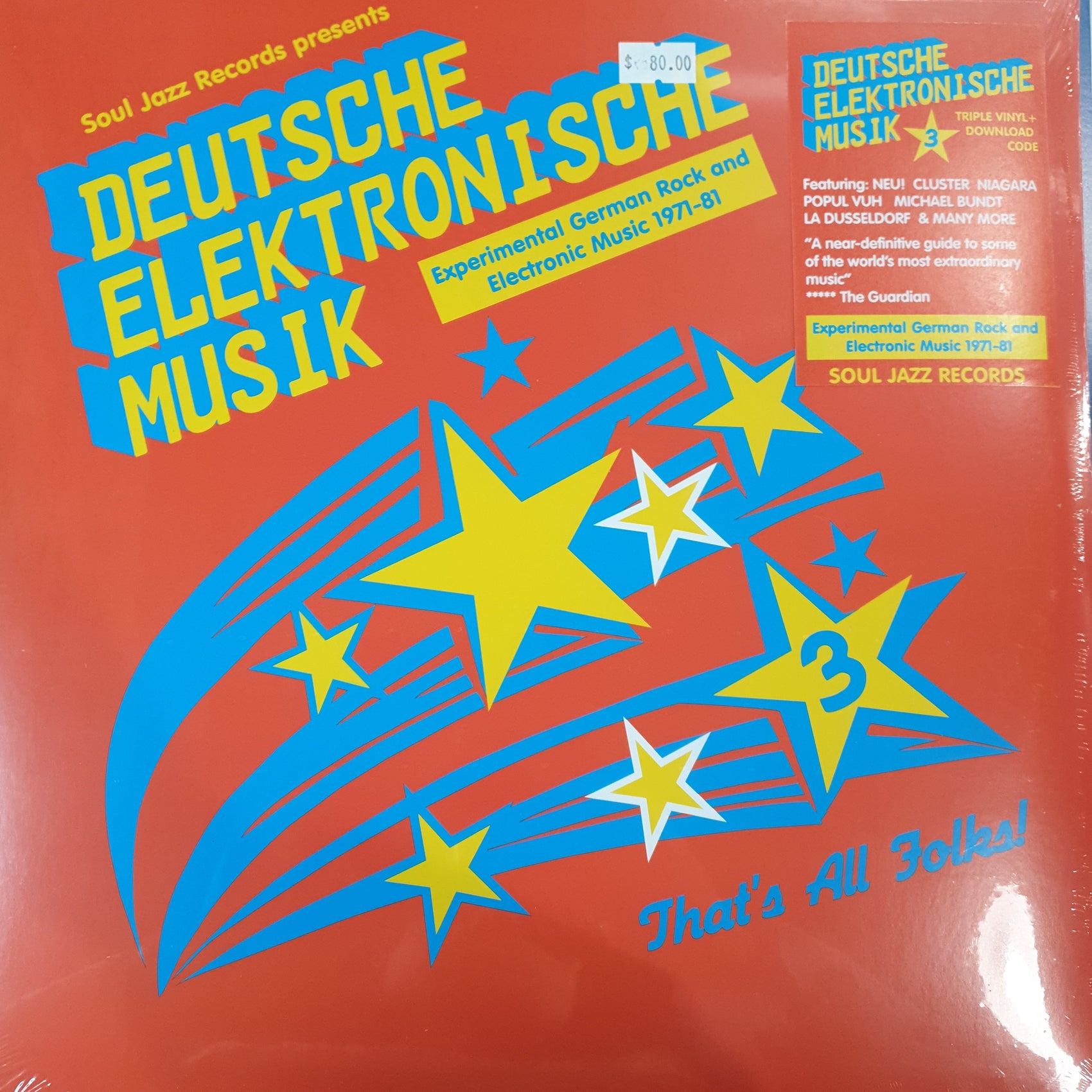 VARIOUS ARTISTS - DEUTSCHE ELEKTRONIISCHE MUSIK VOL. 3 (3LP) VINYL