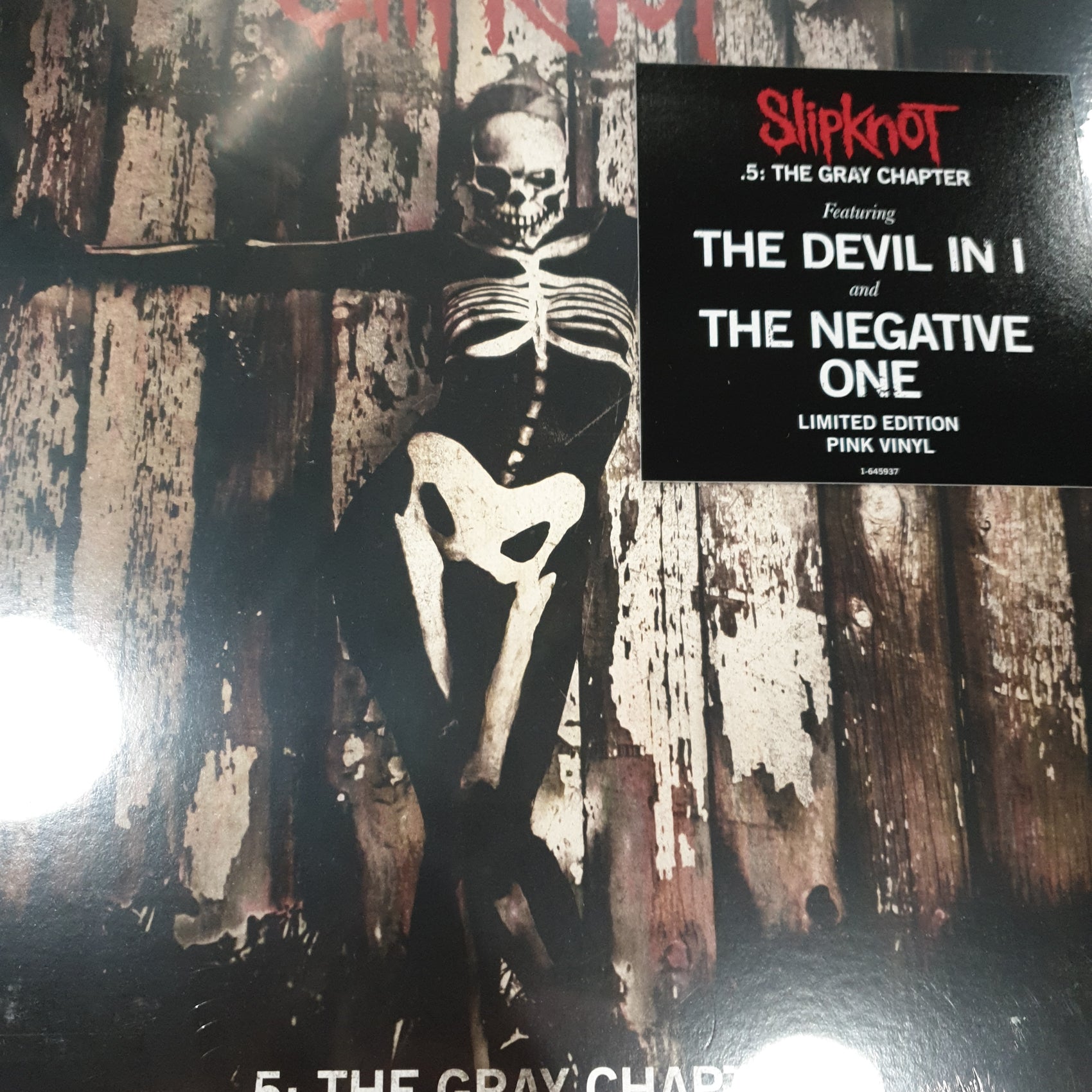 SLIPKNOT - 5: THE GRAY CHAPTER (PINK COLOURED) (2LP) VINYL