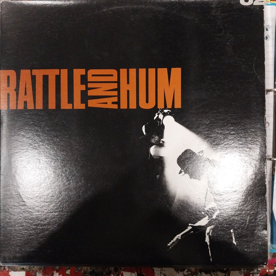 U2 - RATTLE AND HUM (USED VINYL 1988 AUS/NZ EX- EX-)