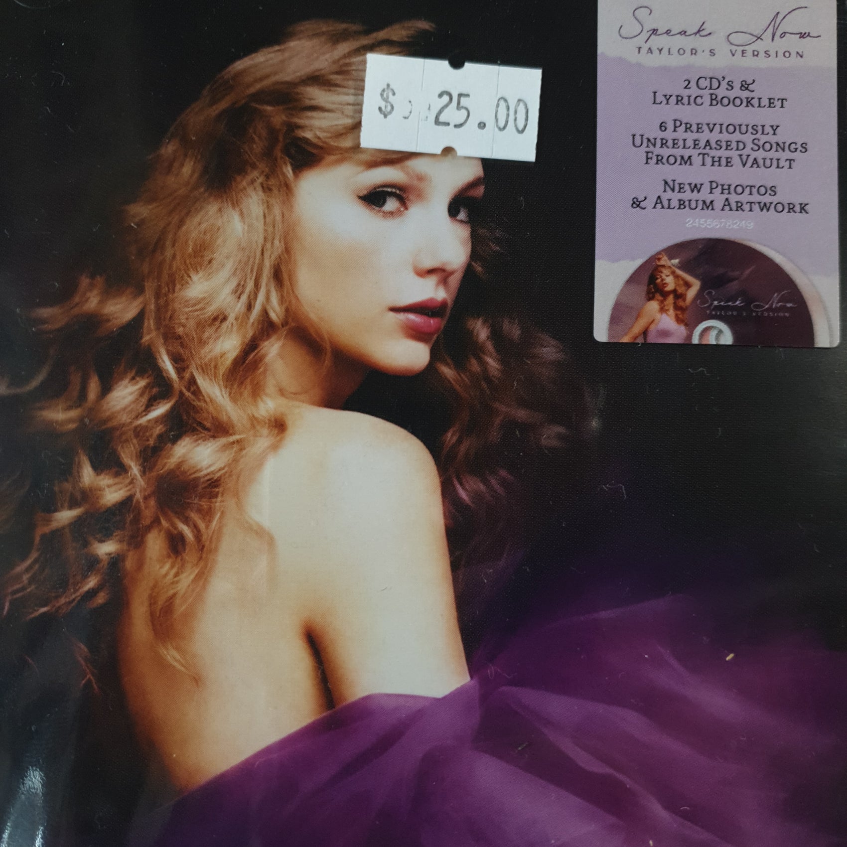 TAYLOR SWIFT - SPEAK NOW: TAYLORS VERSION (2CD)