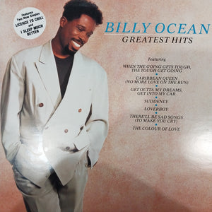 BILLY OCEAN - GREATEST HITS (USED VINYL 1989 AUS M- EX+)