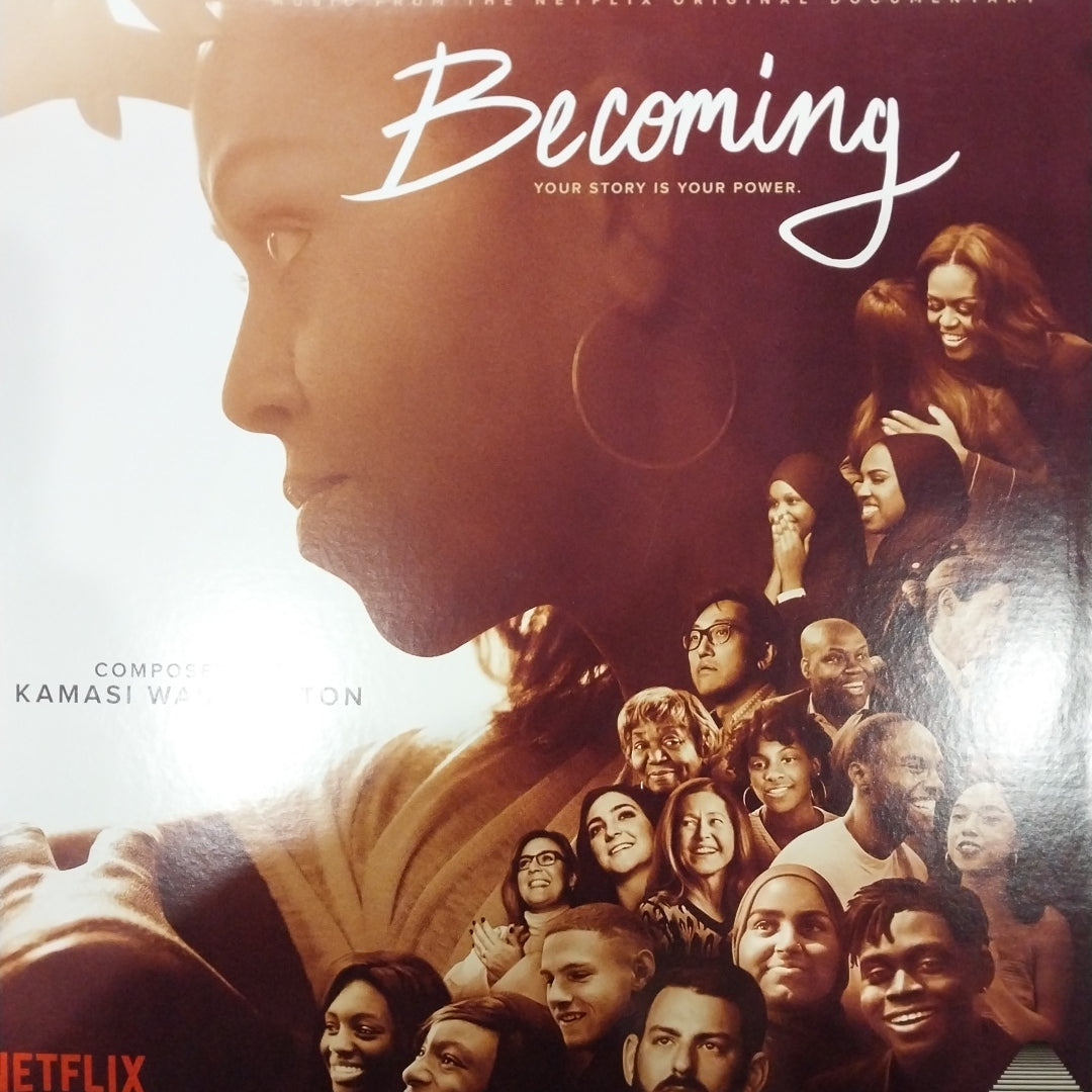 KAMASI WASHINGTON - BECOMING ORIGINAL SOUNDTRACK (USED VINYL 2020 U.S. M- M-)