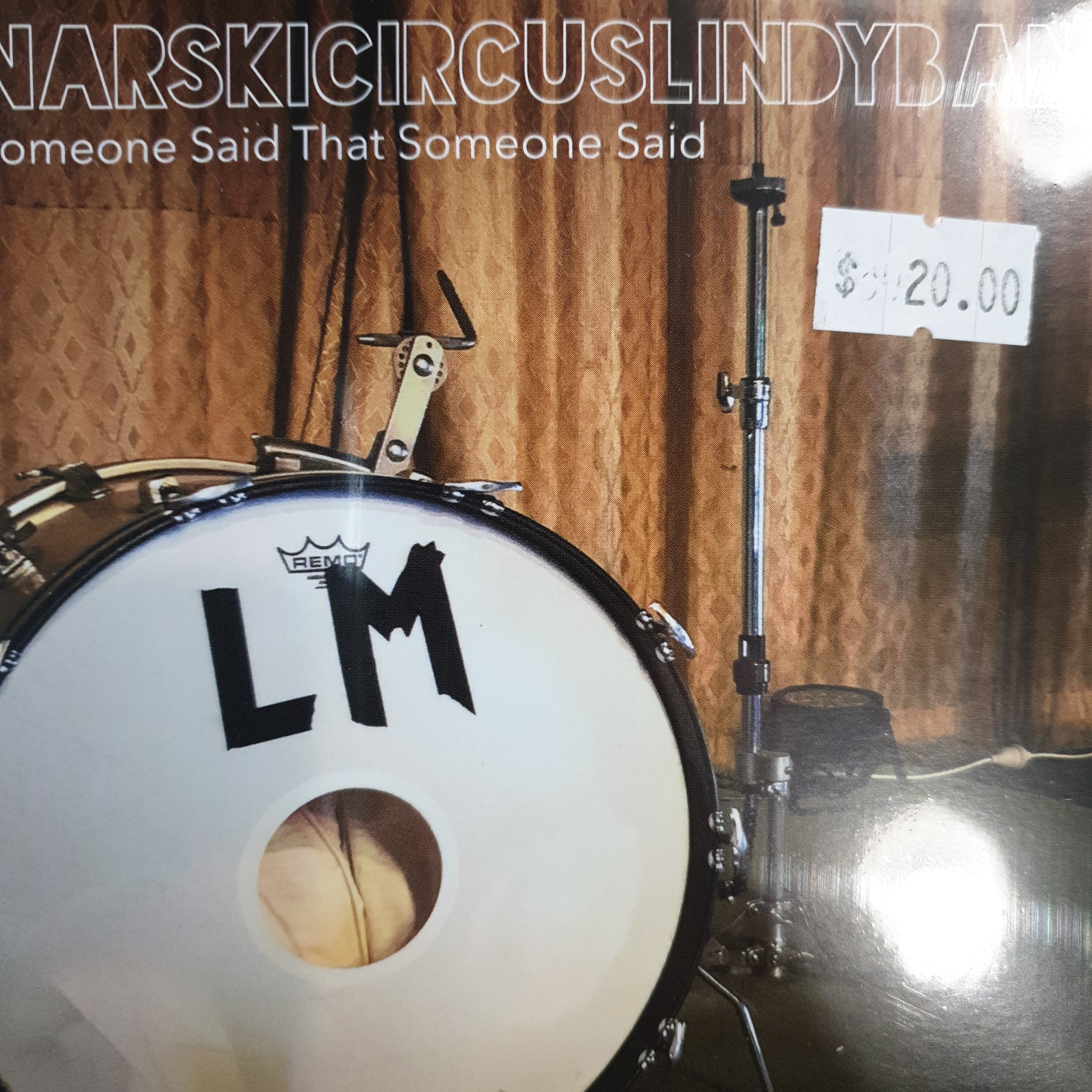 ROB SNARSKI - SNARSKICIRCUSLINDYBAND: SOMEONE SAID THAT SOMEONE SAID CD
