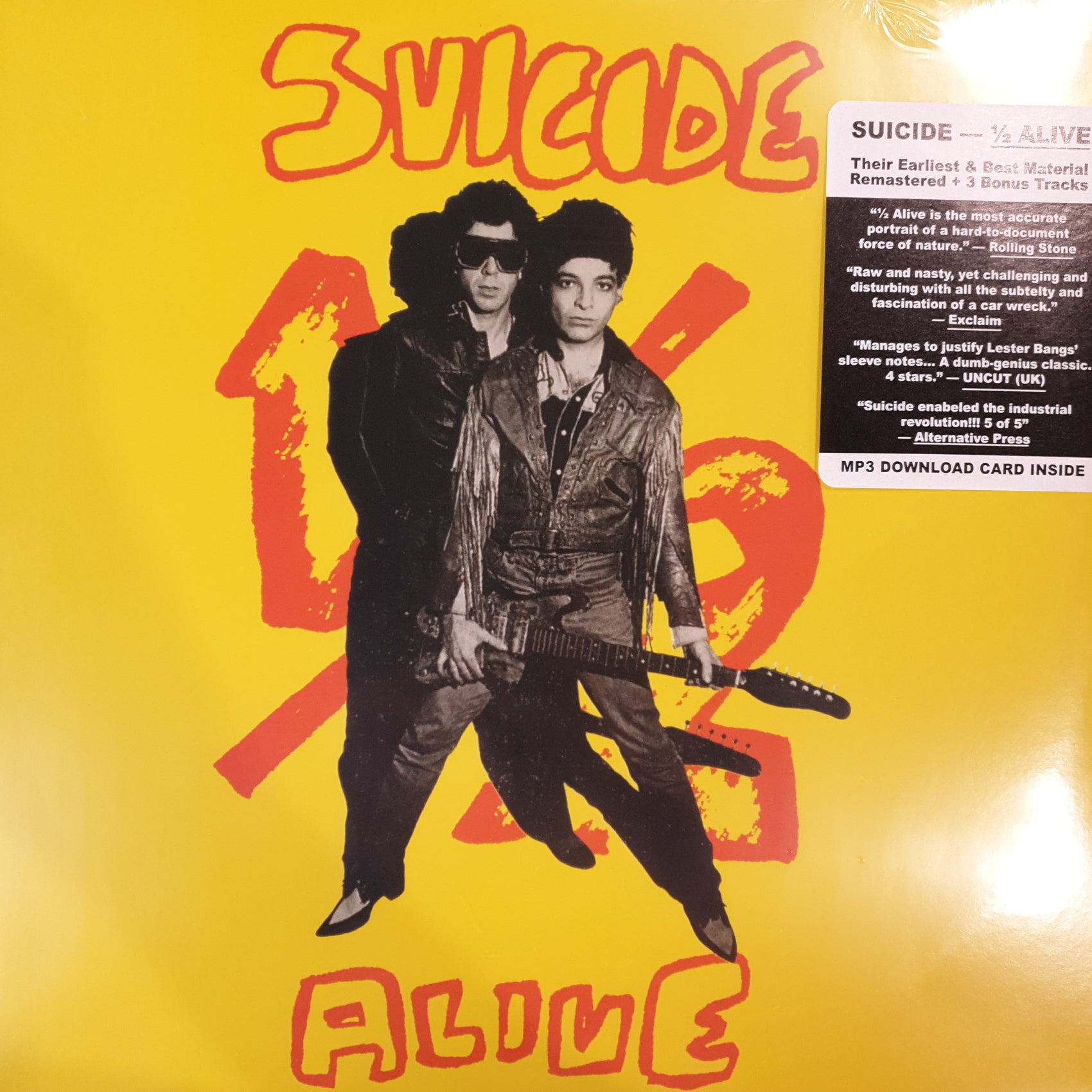SUICIDE - HALF ALIVE VINYL