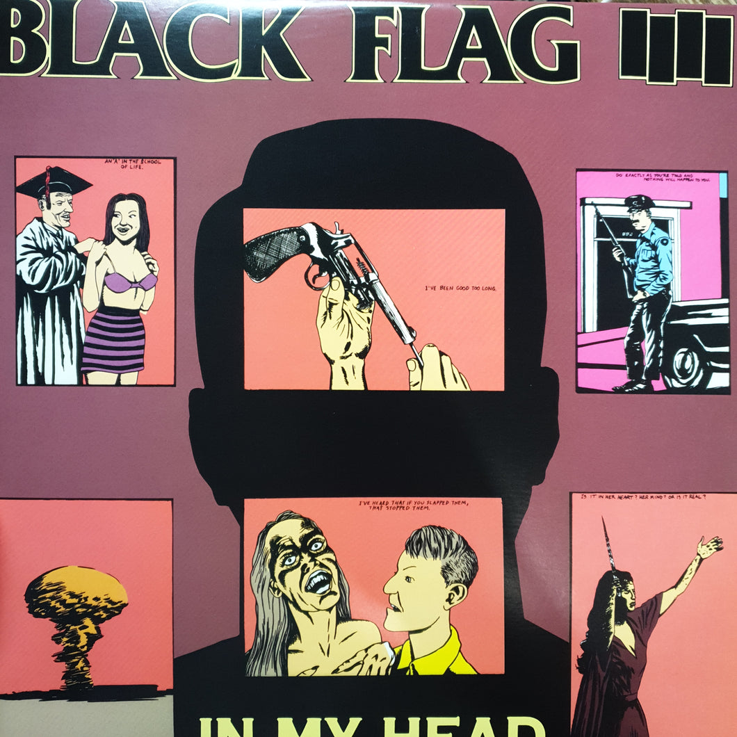 BLACK FLAG - IN MY HEAD (USED VINYL US M-/M-)