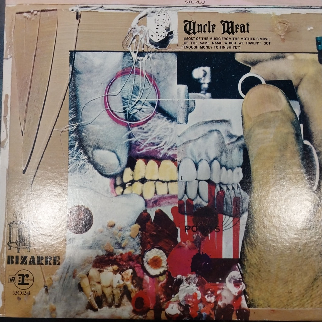 MOTHERS OF INVENTION - UNCLE MEAT (USED VINYL U.S. 2LP EX+ EX+)