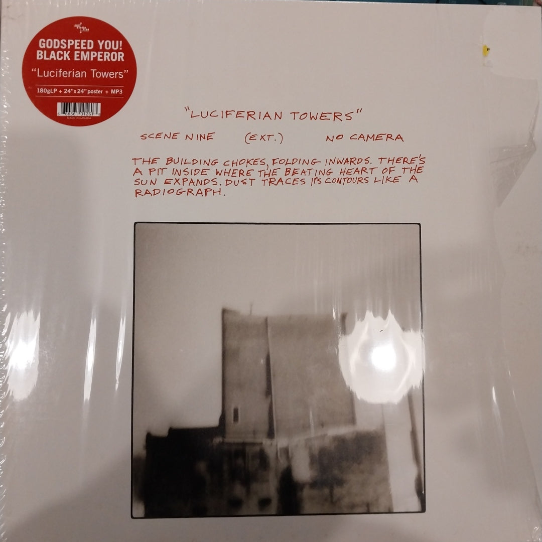GODSPEED YOU! BLACK EMPEROR - LUCIFERIAN TOWERS (USED VINYL 2017 CANADA M- EX+)