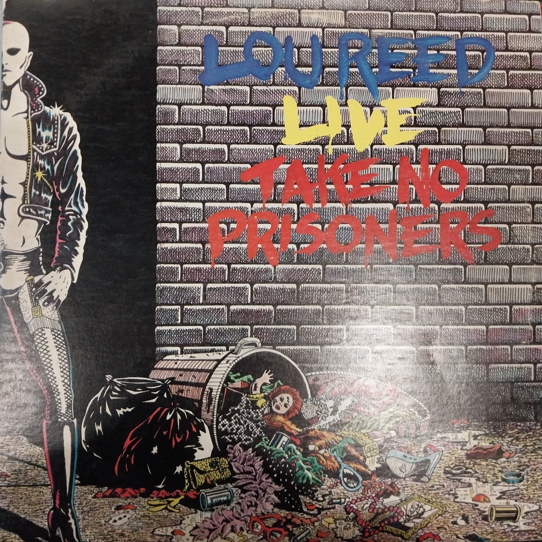 LOU REED - LIVE TAKE NO PRISONERS (USED VINYL 1978 U.S. 2LP EX/EX+ EX)