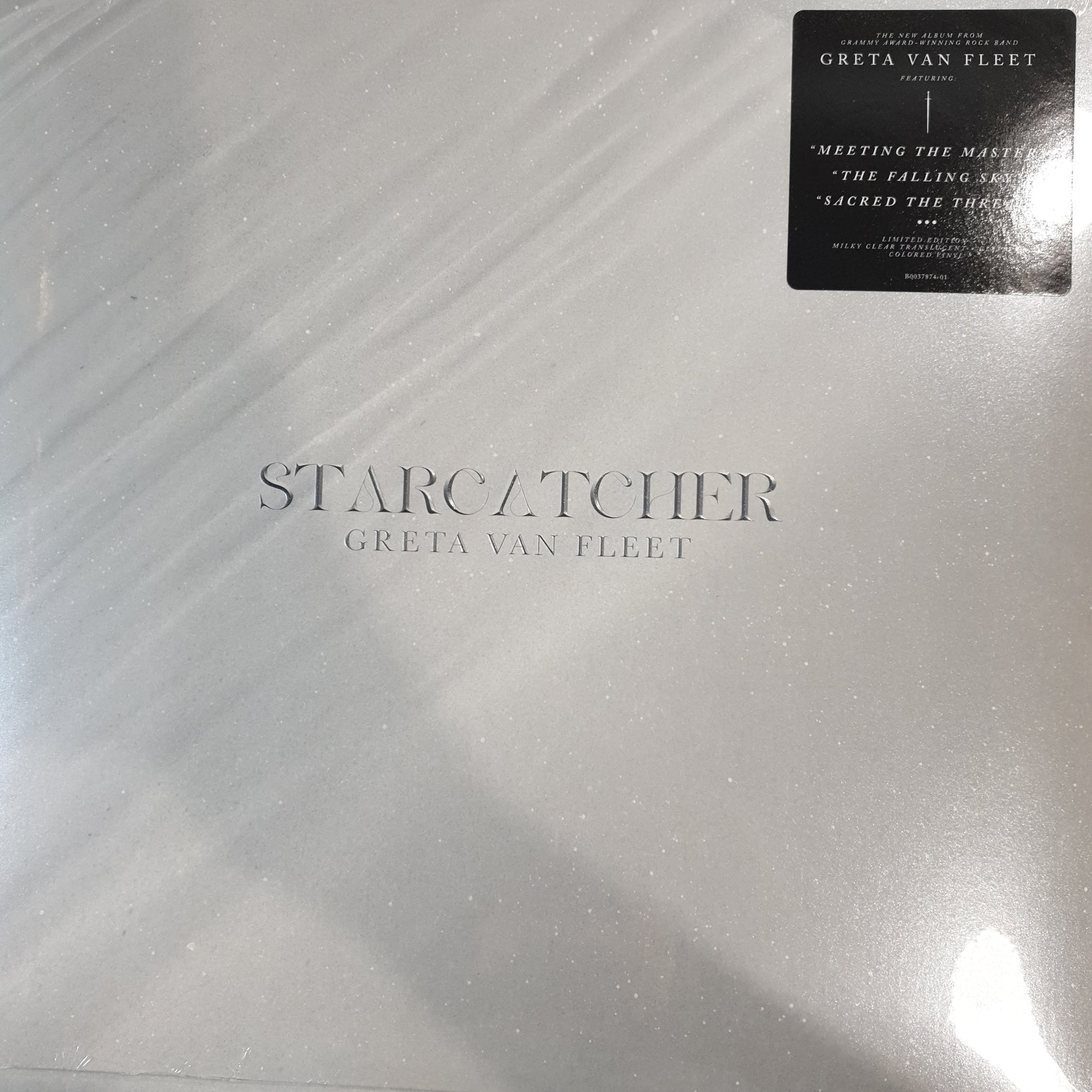 GRETA VAN FLEET - STARCATCHER (CLEAR COLOURED) (USED VINYL 2023 EURO M-/EX+)