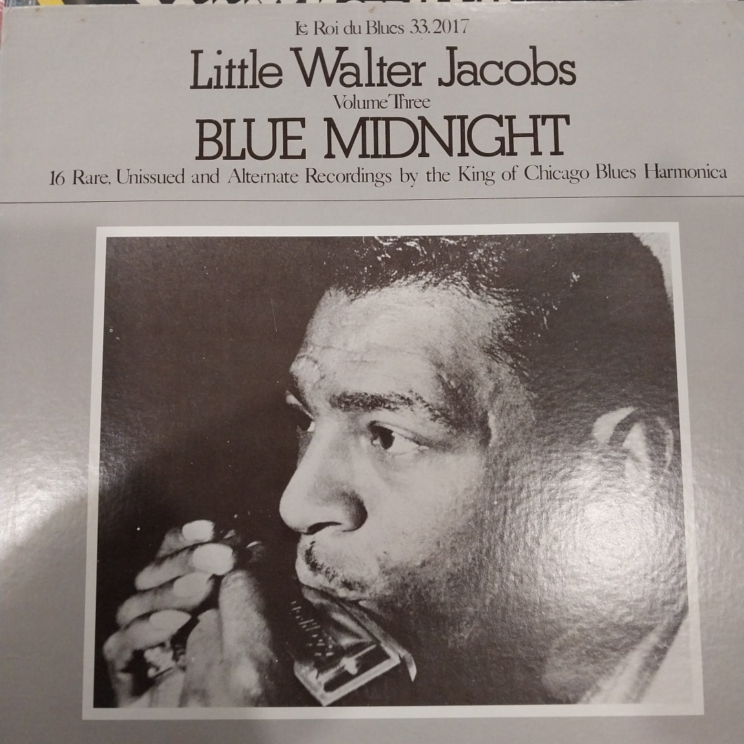LITTLE WALTER JACOB - BLUE MIDNIGHT VOL.3 (USED VINYL 1978 U.S.+CAN EX+ EX+)