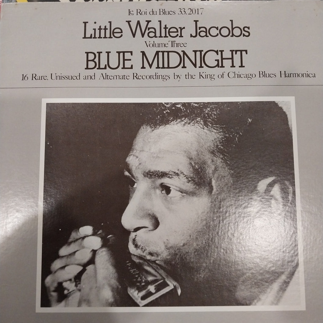 LITTLE WALTER JACOB - BLUE MIDNIGHT VOL.3 (USED VINYL 1978 U.S.+CAN EX+ EX+)