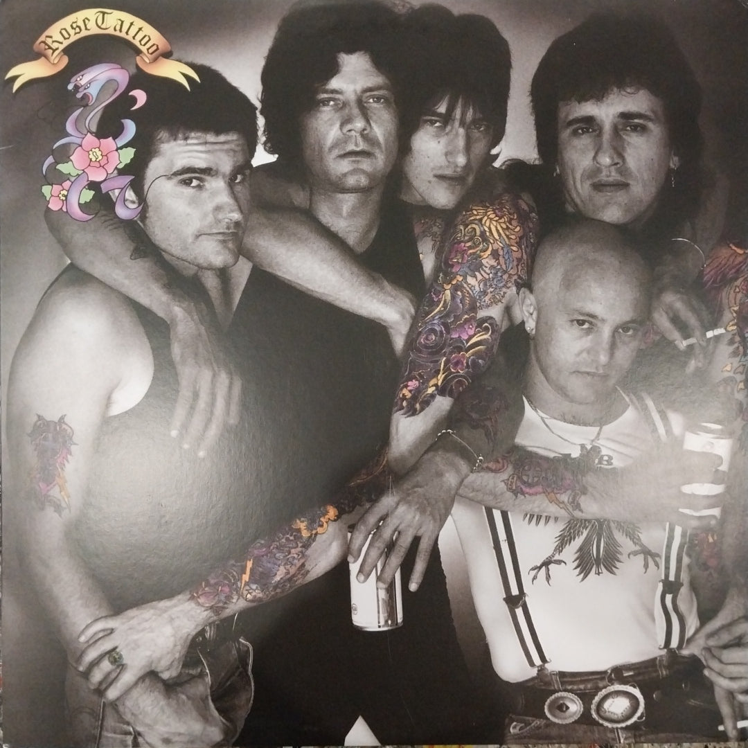 ROSE TATTOO - ASSAULT AND BATTERY (USED VINYL 2021 AUS PURPLE LP M- EX+)