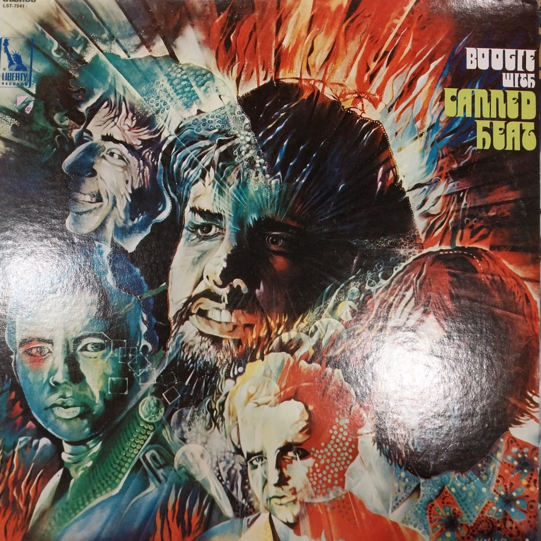 CANNED HEAT - BOOGIE WITH (USED VINYL 1968 U.S. EX+ EX+)