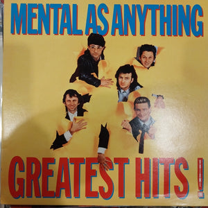 MENTAL AS ANYTHING - GREATEST HITS (USED VINYL 1986 AUS M- EX+)