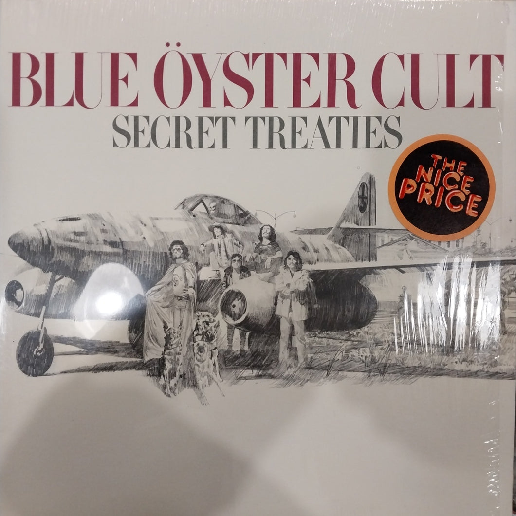 BLUE OYSTER CULT - SECRET TREATIES (USED VINYL U.S. EX+ EX+)