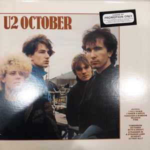 U2 - OCTOBER (USED VINYL 1981 U.S. EX+ EX+)