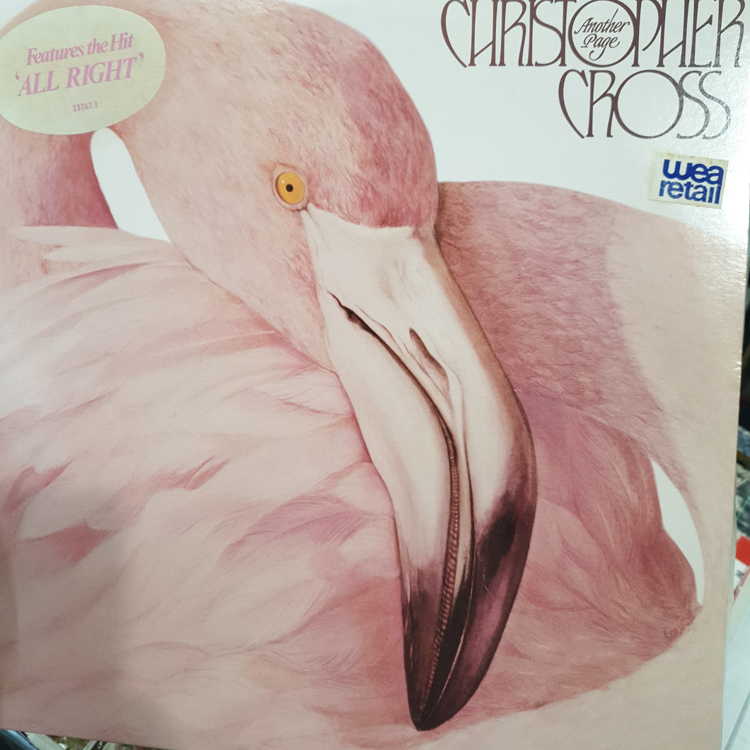 CHRISTOPHER CROSS - ANOTHER PAGE (USED VINYL 1983 AUS M-/EX)