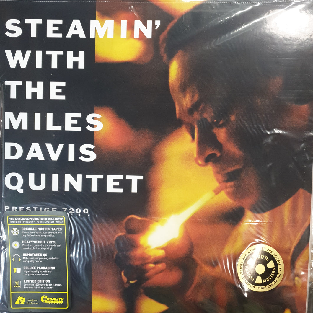 MILES DAVIS - STEAMIN' WITH THE MILES DAVIS QUINTET (ANALOGUE PRODUCTIONS) VINYL