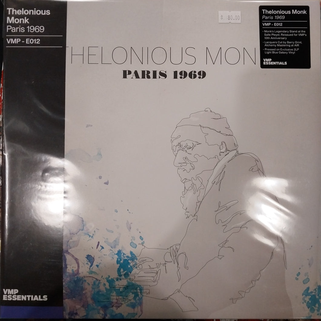 THELONIOUS MONK - PARIS 1969 VINYL