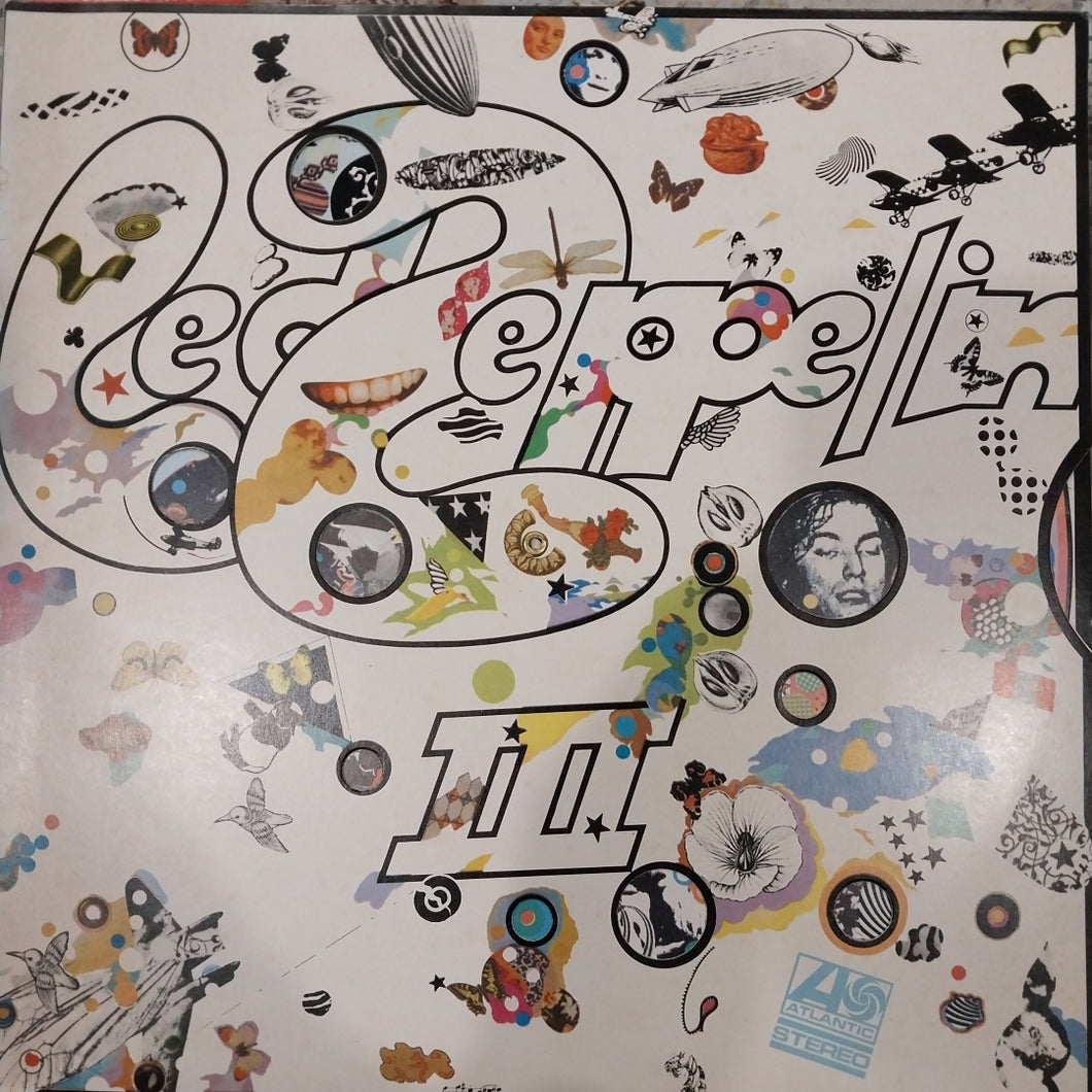 LED ZEPPELIN - III (USED VINYL 1979 JAPAN EX+ EX)