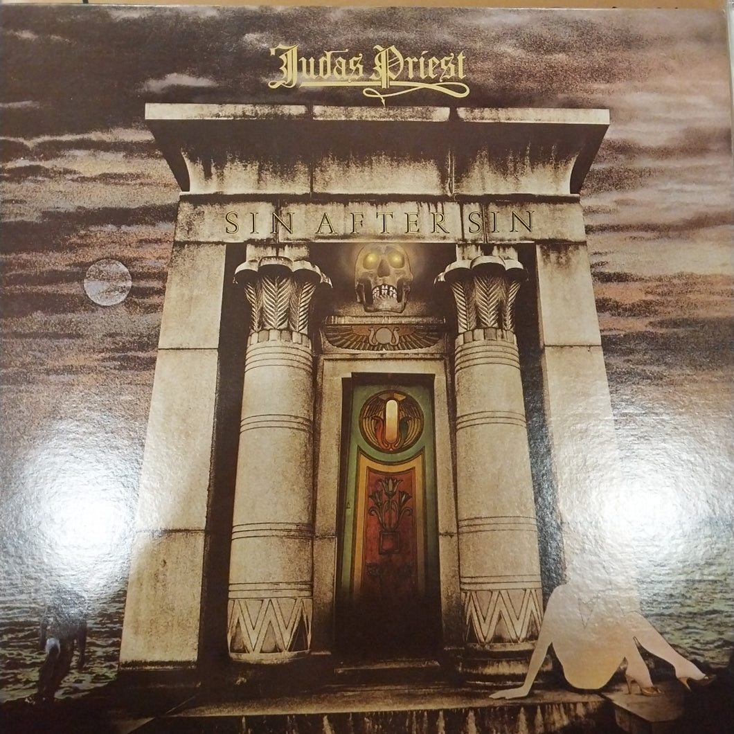 JUDAS PRIEST - SIN AFTER SIN (USED VINYL 1977 JAPAN FIRST PRESSING M- M-)