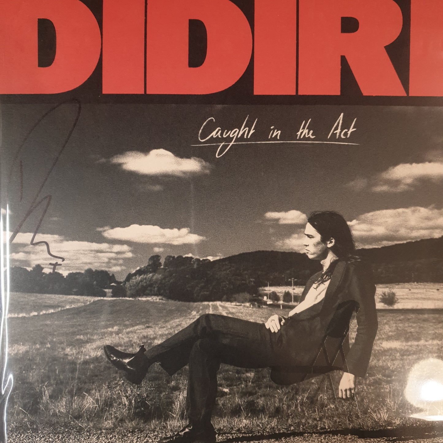 DIDIRRI - CAUGHT IN THE ACT (SIGNED) (RED COLOURED) VINYL