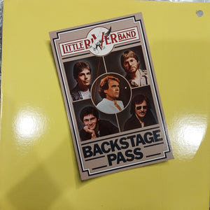 LITTLE RIVER BAND - BACKSTAGE PASS (USED VINYL 1980 U.S. M- EX)