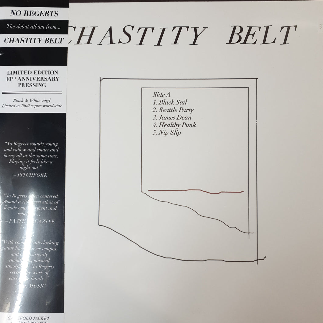 CHASTITY BELT - NO REGRETS (10TH ANNIVERSARY COLOURED) VINYL