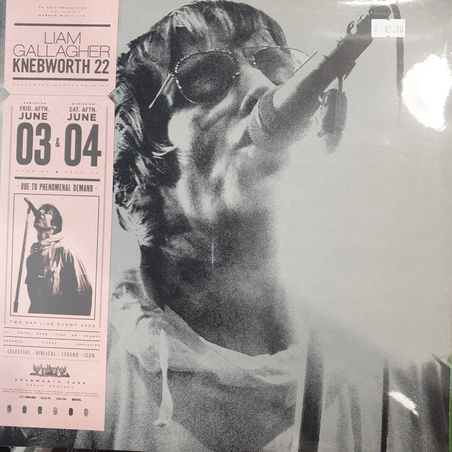 LIAM GALLAGHER - KNEBWORTH 22 (2LP) VINYL