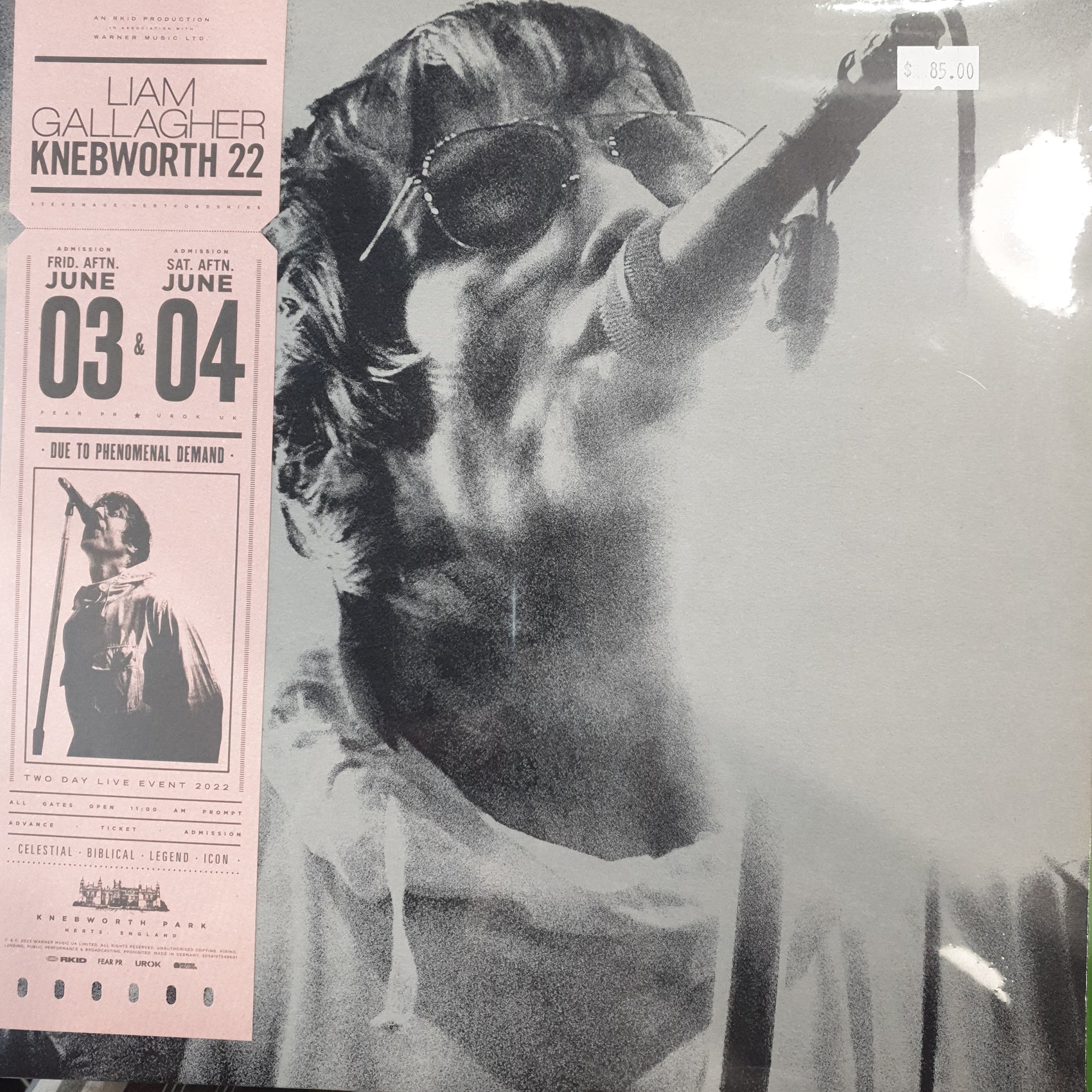 LIAM GALLAGHER - KNEBWORTH 22 (2LP) VINYL