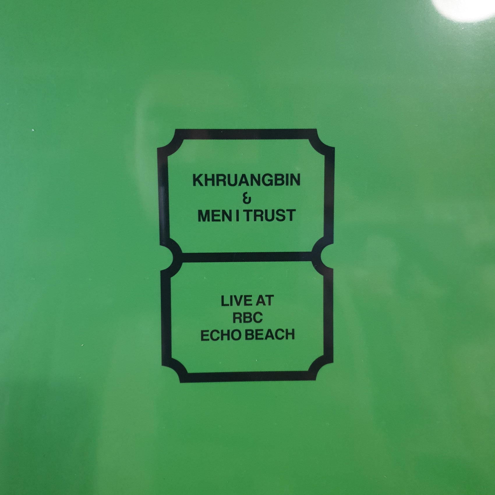KHRUANGBIN AND MEN I TRUST - LIVE AT RBC ECHO BEACH VINYL