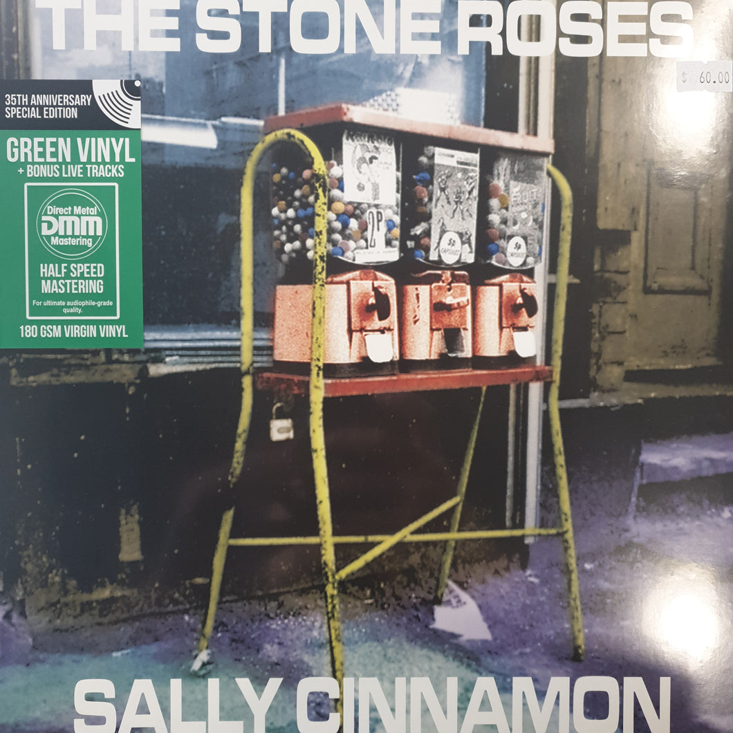 STONE ROSES - SALLY CINNAMON (DMM) (GREEN COLOURED) VINYL