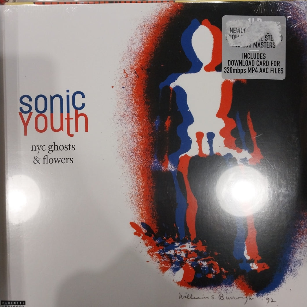 SONIC YOUTH - NYC GHOSTS AND FLOWERS (USED VINYL 2015 U.S. LP STILL SEALED)