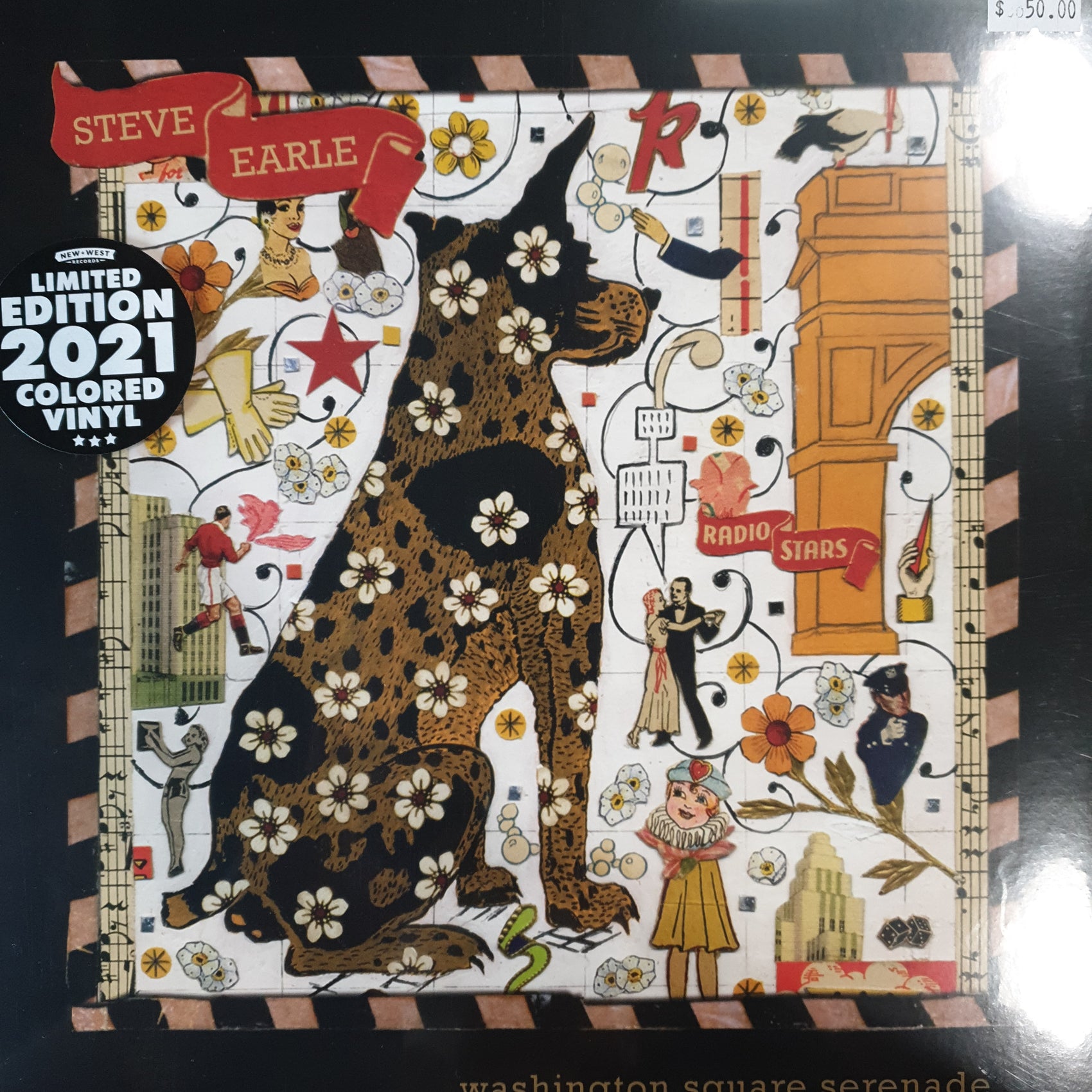 STEVE EARLE - WASHINGTON SQUARE SERENADE (COLOURED) VINYL