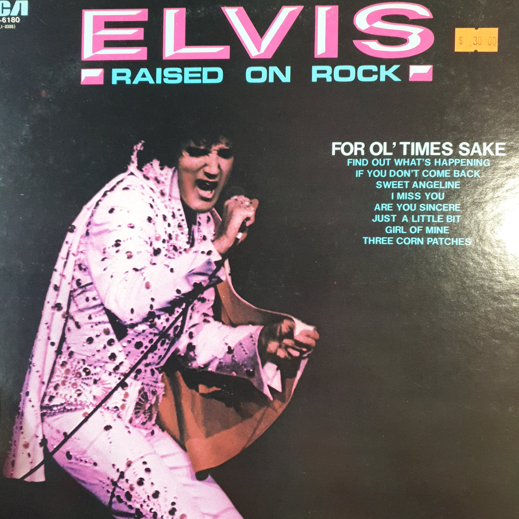 ELVIS PRESLEY - RAISED ON ROCK (USED VINYL 1974 JAPANESE M-/EX-)