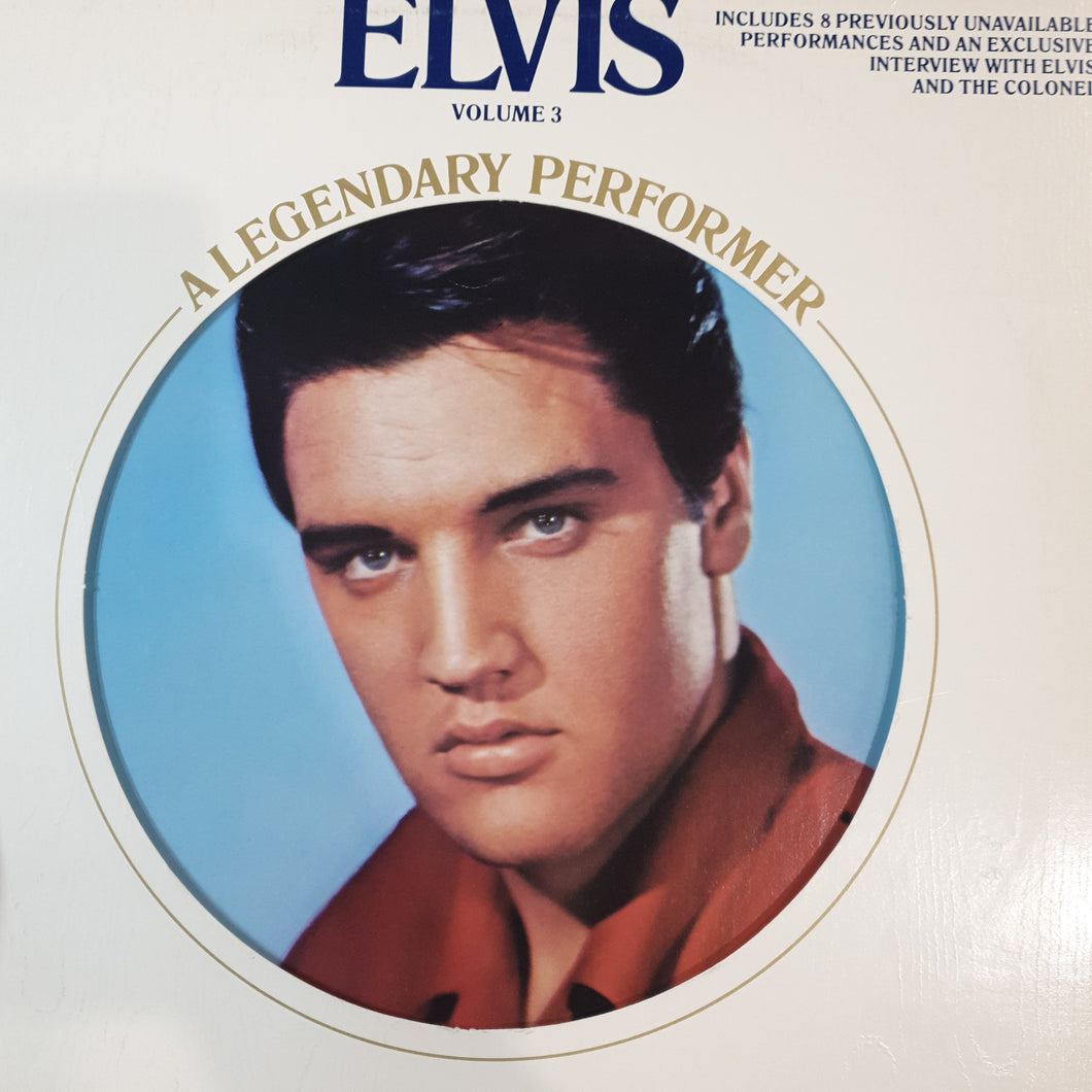 ELVIS PRESLEY - A LEGENDARY PERFORMER VOL 3 (USED VINYL 1978 JAPANESE M-/EX)