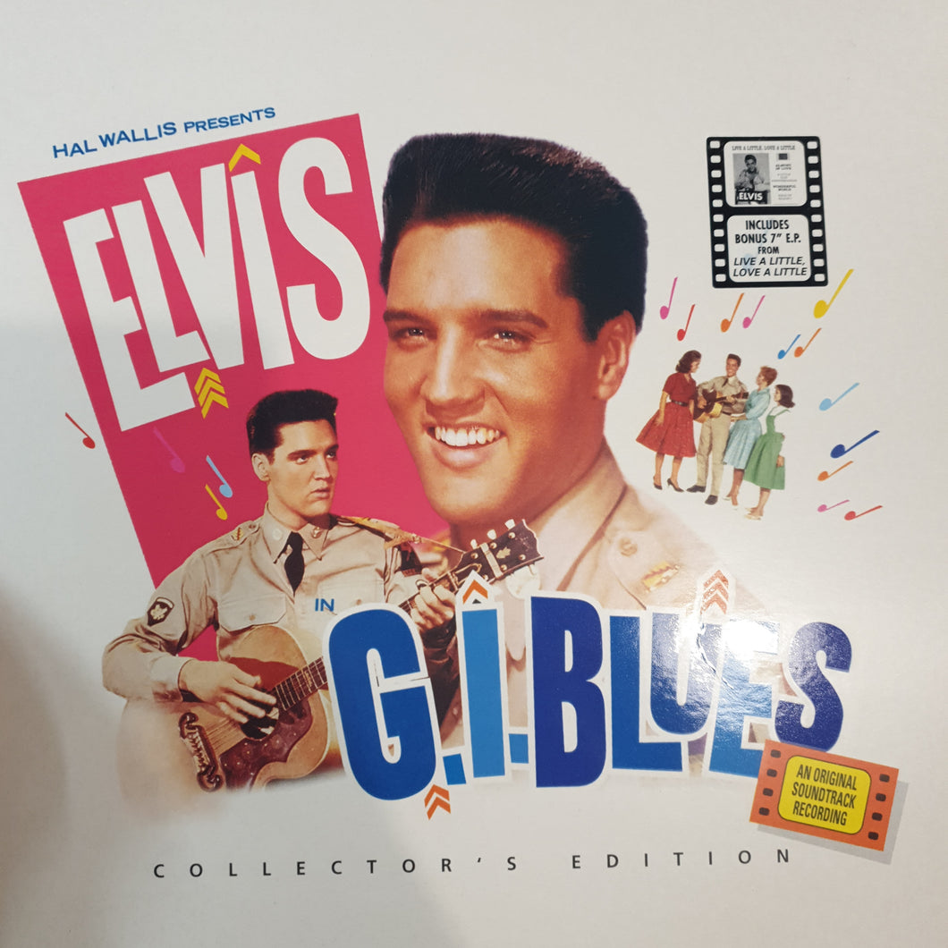 ELVIS PRESLEY - G.I. BLUES (USED VINYL 2001 EURO M-/EX)