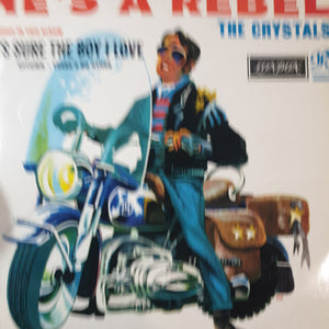 CRYSTALS - HE'S A REBEL (USED VINYL 1963 UK EX/EX)