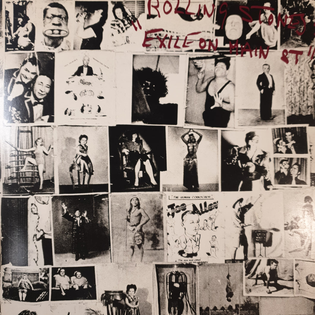 ROLLING STONES - EXILE ON MAIN ST (2LP) (USED VINYL 1979 JAPANESE M-/M-)