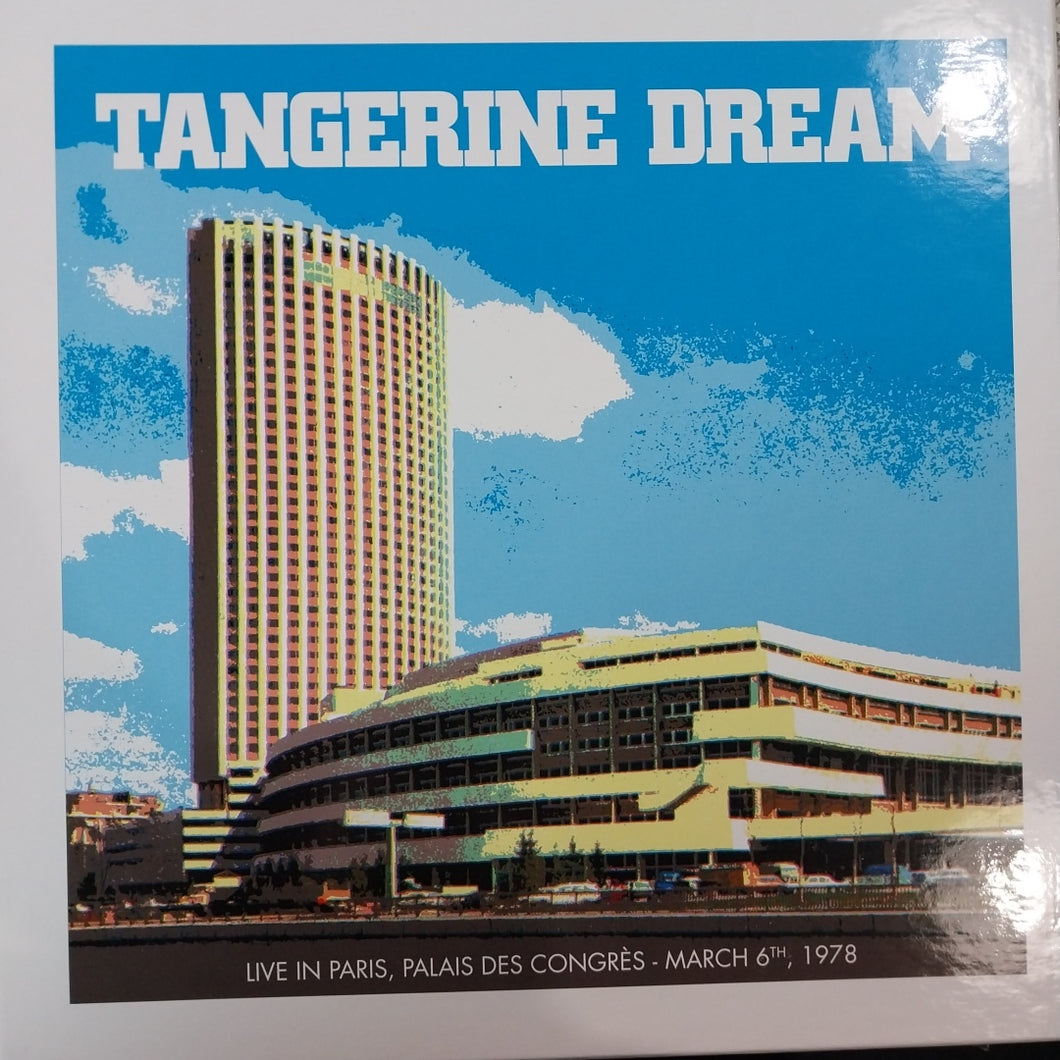 TANGERINE DREAM - LIVE IN PARIS, PALAIS DES CONGRES - MARCH 6TH 1978 (USED VINYL 2023 RSD COLOURED 3LP BOX SET M- M-)